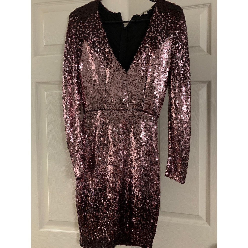 Size small long sleeve sequin dress.